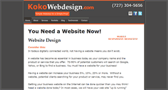 Desktop Screenshot of kokowebdesign.com